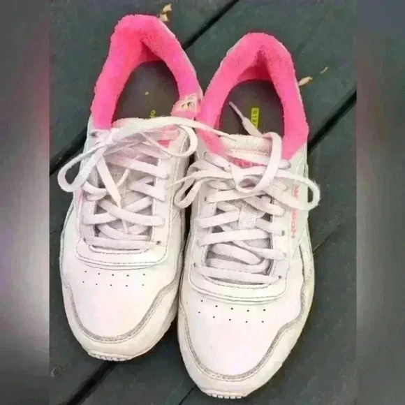 Girls Reebok Sneakers Royal Glide Ripple Rose - size 5 (big Girl) - Picture 3 of 5